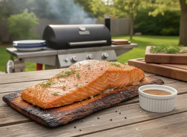Cedar Plank Smoked Salmon