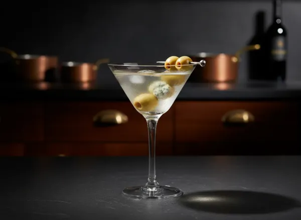 Steakhouse Classic Dirty Martini — Alternate view
