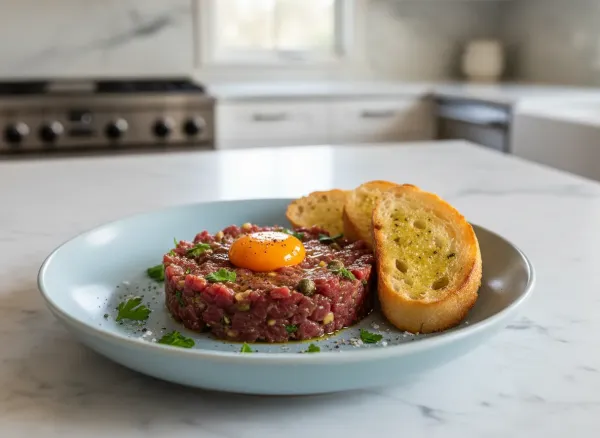 Classic Beef Tartare — Alternate view