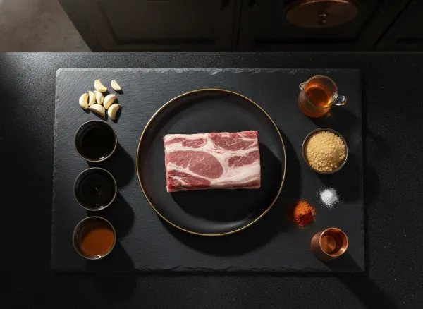 Classic Cantonese Char Siu (Chinese BBQ Pork) — Ingredients view