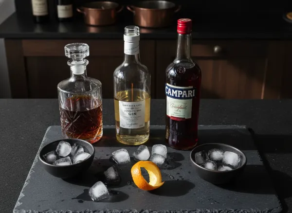 Classic Negroni — Ingredients view