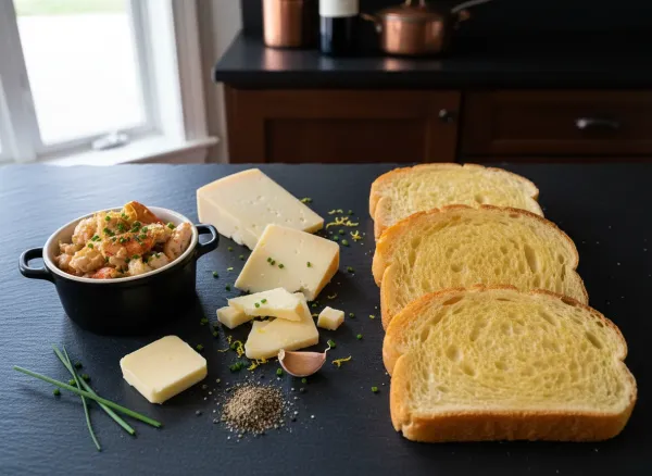 Brown Butter Lobster Grilled Cheese — Ingredients view