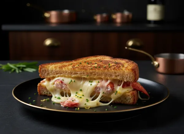 Brown Butter Lobster Grilled Cheese — Alternate view