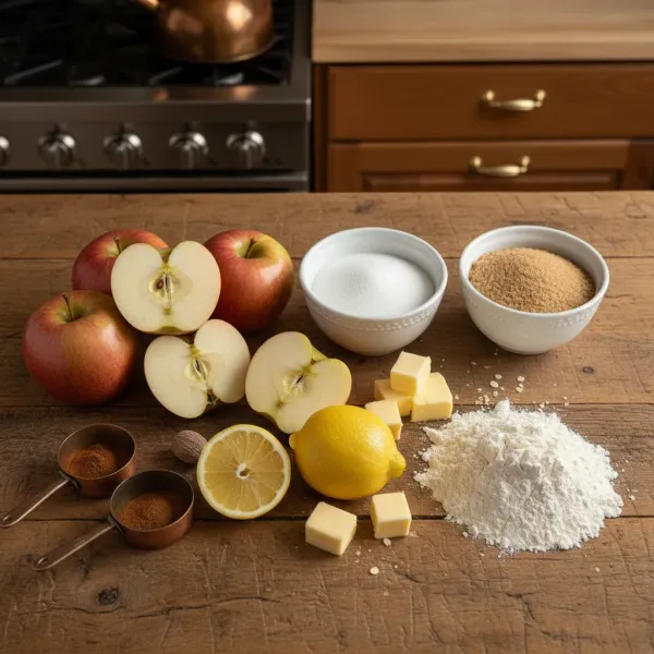 Classic Apple Crumble — Ingredients view