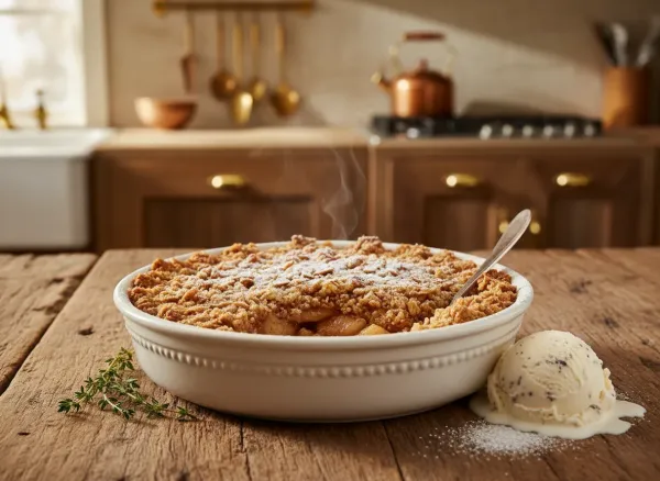 Classic Apple Crumble — Alternate view