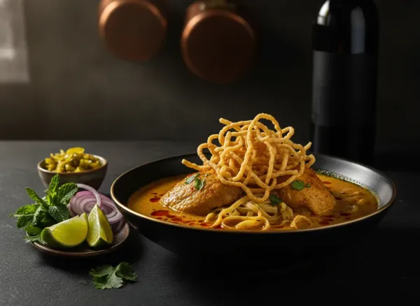 Northern Thai Khao Soi — Alternate view