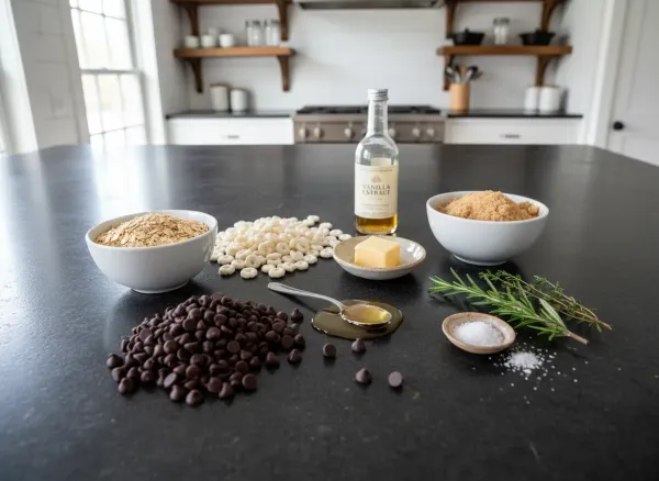 Chewy Chocolate Chip Granola Bars — Ingredients view