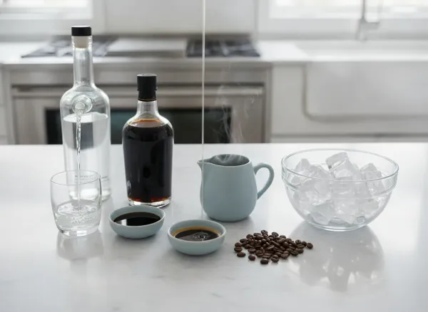 Classic Espresso Martini — Ingredients view
