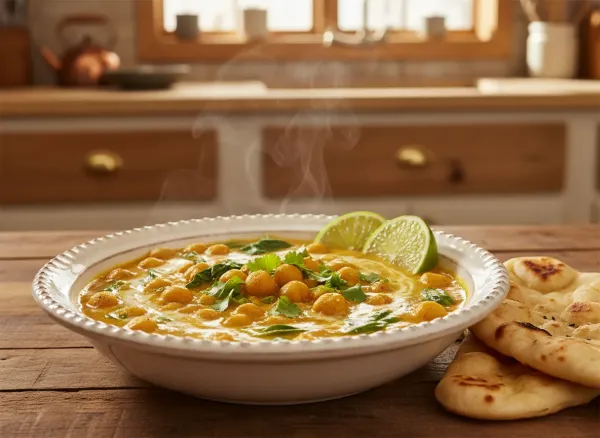 Coconut Curry Chickpea Skillet — Alternate view