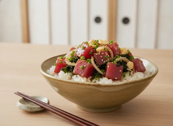 Authentic Hawaiian Ahi Poke Bowl (Soy-Free)