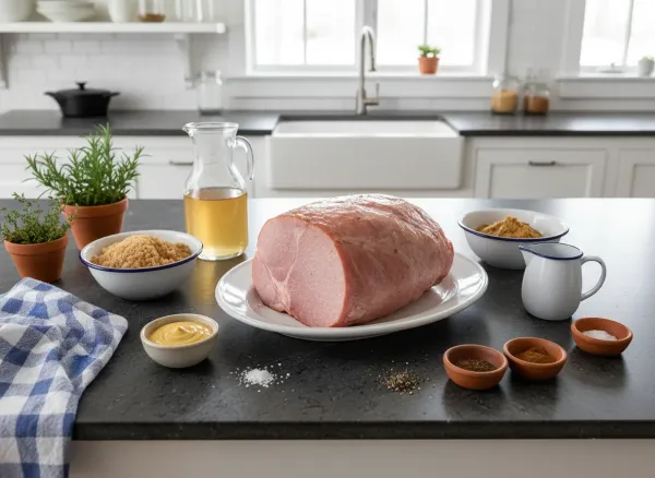 Classic Glazed Spiral-Sliced Ham — Ingredients view